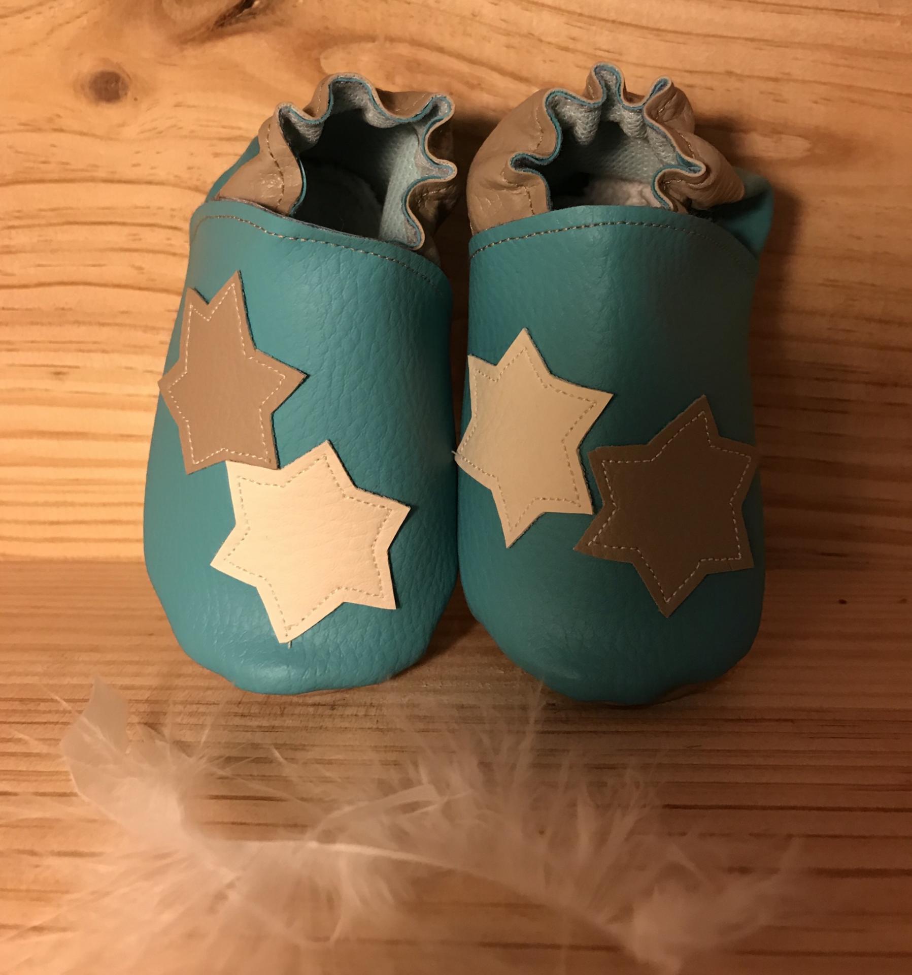 Chaussons turquoise ✨15€